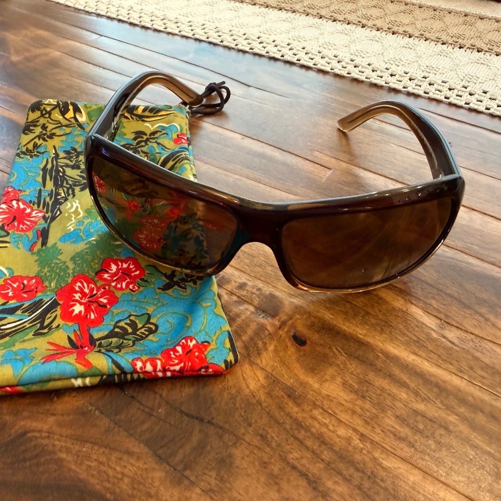 Maui Jim Dark Brown Sunglasses